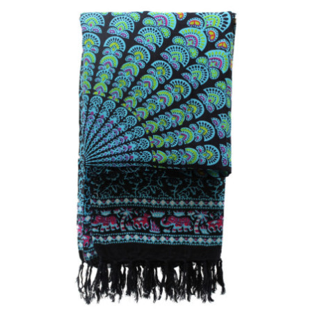 Sarong Mandela classique Peacock