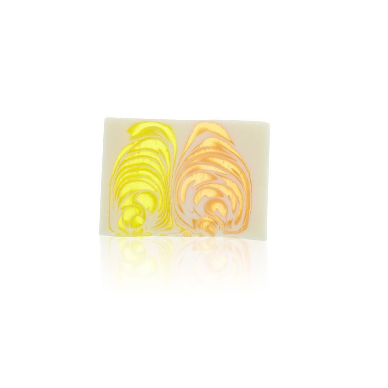 Savon artisanal - Orange & Gingembre - Tranche 115g environ