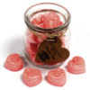 Pot de fondants à la cire de soja - Rose classique