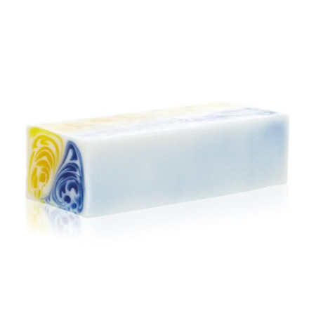 Savon artisanal - Jasmin et thé vert - Tranche 115g environ