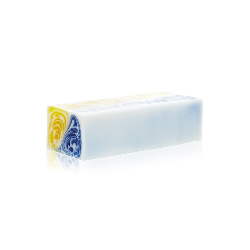Savon artisanal - Jasmin et thé vert - Tranche 115g environ