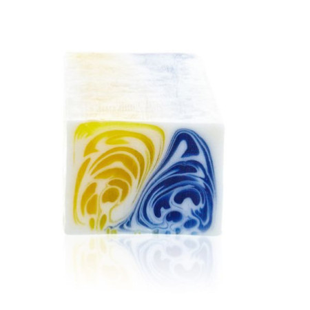 Savon artisanal - Jasmin et thé vert - Tranche 115g environ