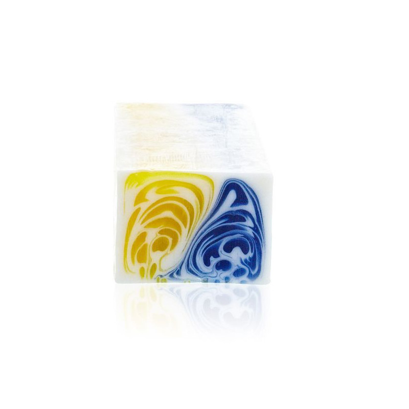 Savon artisanal - Jasmin et thé vert - Tranche 115g environ