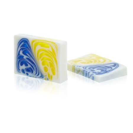Savon artisanal - Jasmin et thé vert - Tranche 115g environ