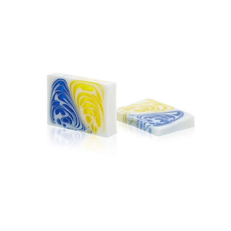 Savon artisanal - Jasmin et thé vert - Tranche 115g environ