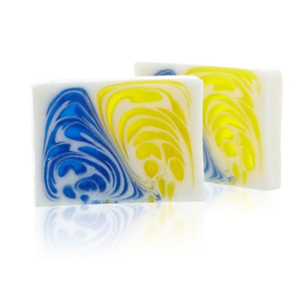 Savon artisanal - Jasmin et thé vert - Tranche 115g environ