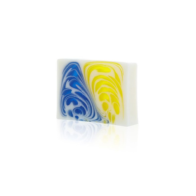 Savon artisanal - Jasmin et thé vert - Tranche 115g environ