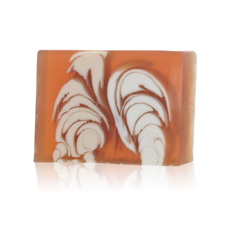 Savon artisanal - Amande - Tranche 115g environ