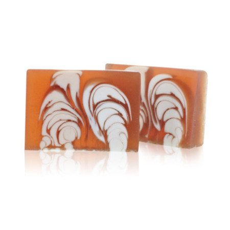 Savon artisanal - Amande - Tranche 115g environ