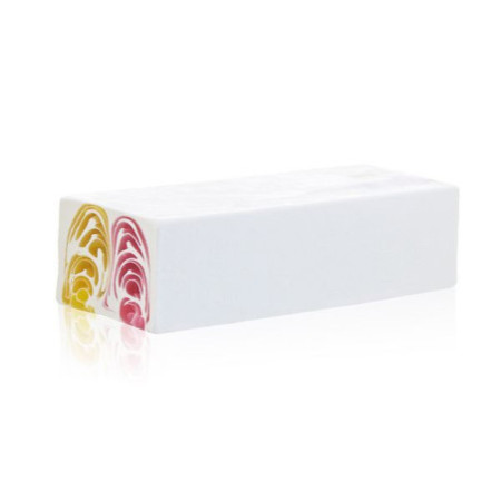 Savon artisanal - Orchidée - Tranche 115g environ