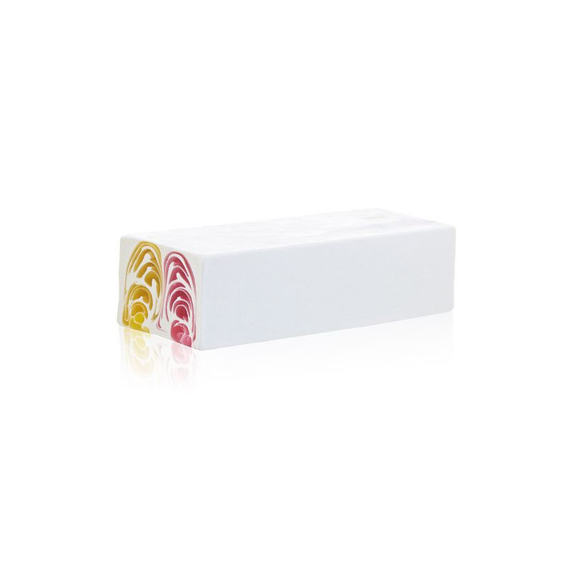 Savon artisanal - Orchidée - Tranche 115g environ