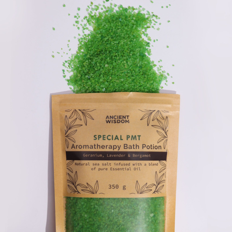 Potion de bain aromathérapeutique en sachet kraft 350 g - PMT