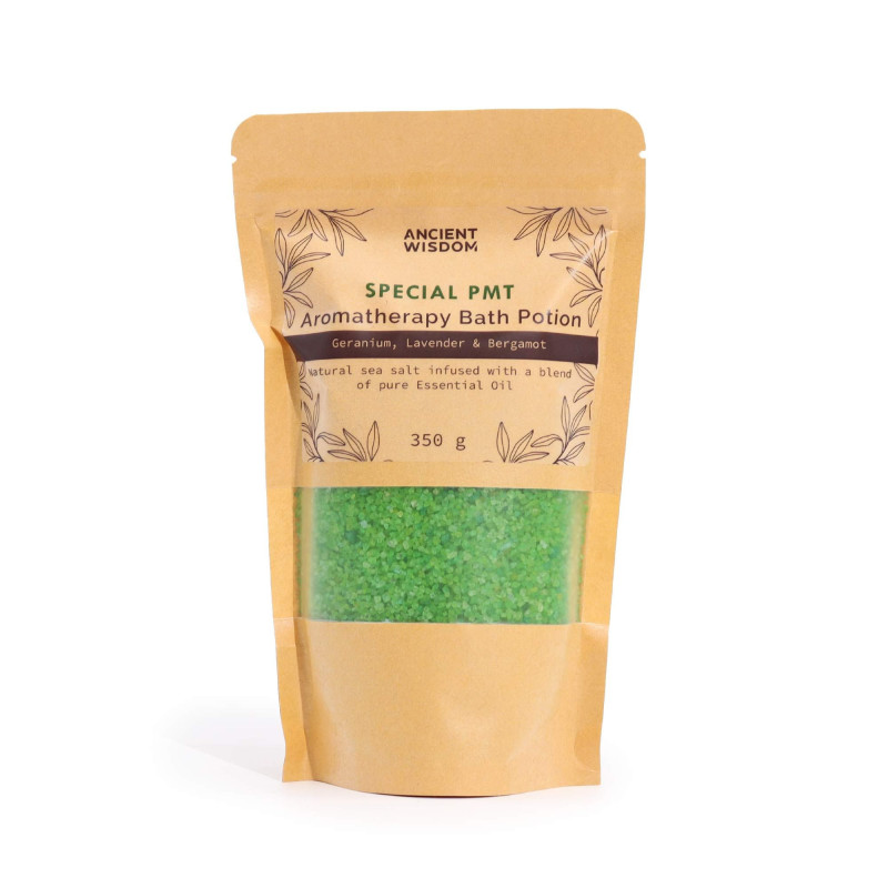 Potion de bain aromathérapeutique en sachet kraft 350 g - PMT