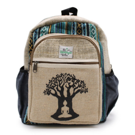 Petit sac à dos en chanvre - Bohdi Tree Design