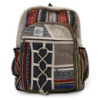 Grand sac à dos en chanvre - Style corde et poches