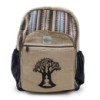 Grand sac à dos en chanvre - Bohdi Tree Design