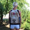 Grand sac à dos en chanvre - Bohdi Tree Design
