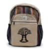 Grand sac à dos en chanvre - Bohdi Tree Design