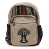Grand sac à dos en chanvre - Bohdi Tree Design