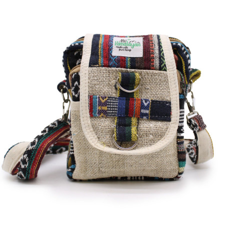 Sac de voyage Body-Cross en chanvre naturel et jhari