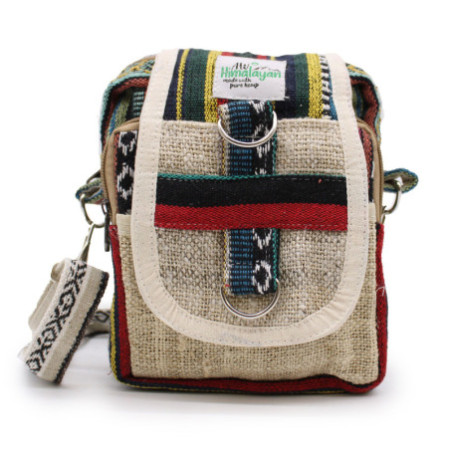 Sac de voyage Body-Cross en chanvre naturel et jhari