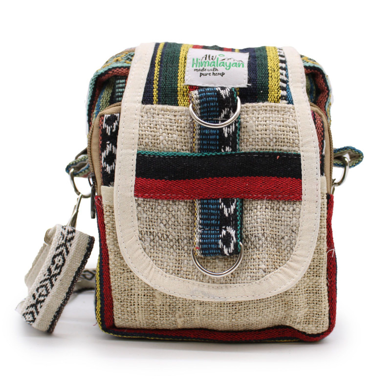 Sac de voyage Body-Cross en chanvre naturel et jhari