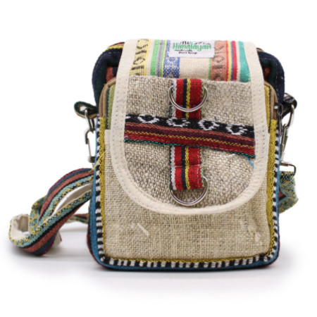 Sac de voyage Body-Cross en chanvre naturel et jhari
