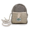 Sac en chanvre mobile avec ficelle - Couleur aléatoire