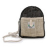 Sac en chanvre mobile avec ficelle - Couleur aléatoire