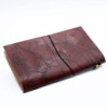 Journal en cuir fait main - Mon carnet de souhaits - Marron (80 pages)