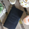 Journal en cuir fait main - Mon livre de sorts et autres pensées - Noir