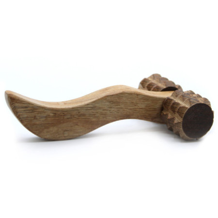 Outil de massage - Rouleau à main nervuré