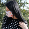 Masque réutilisable tendance - Chats roses (adulte)