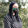 Masque réutilisable tendance et Jungle verte (adulte)