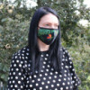 Masque réutilisable tendance et Jungle verte (adulte)