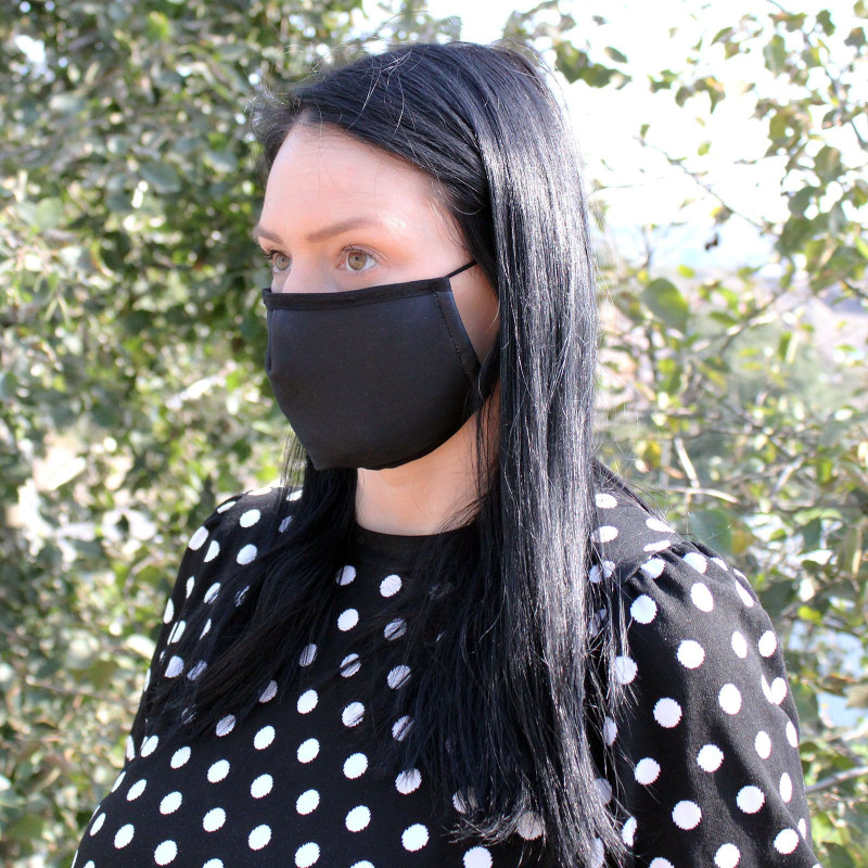 Masque réutilisable tendance - FBI (adulte)