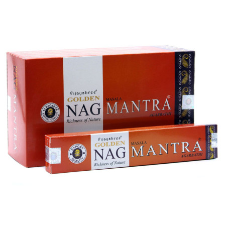 15g Golden Nag - Encens Mantra