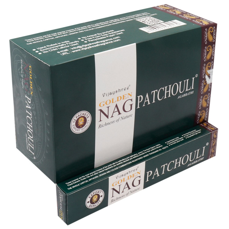 15 g de Golden Nag - Encens Pathouli