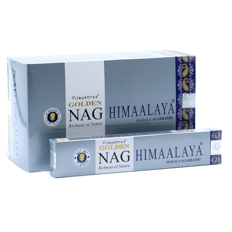 15g Golden Nag - Encens de l'Himalaya