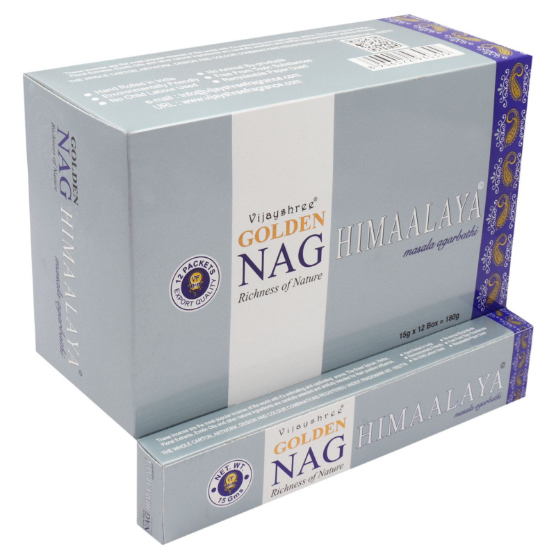 15g Golden Nag - Encens de l'Himalaya