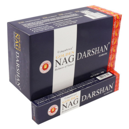 15g Golden Nag - Encens Darshan