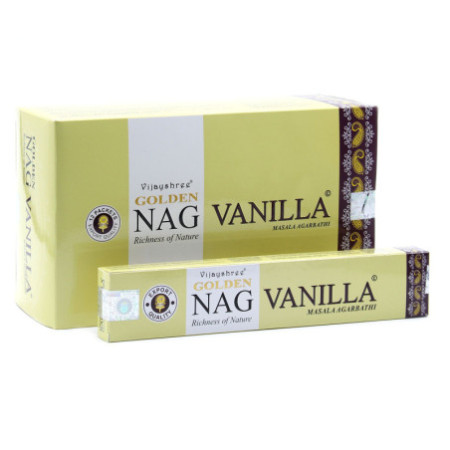 15 g d'encens à la vanille dorée