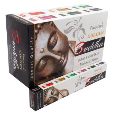 15 g d'encens Bouddha doré