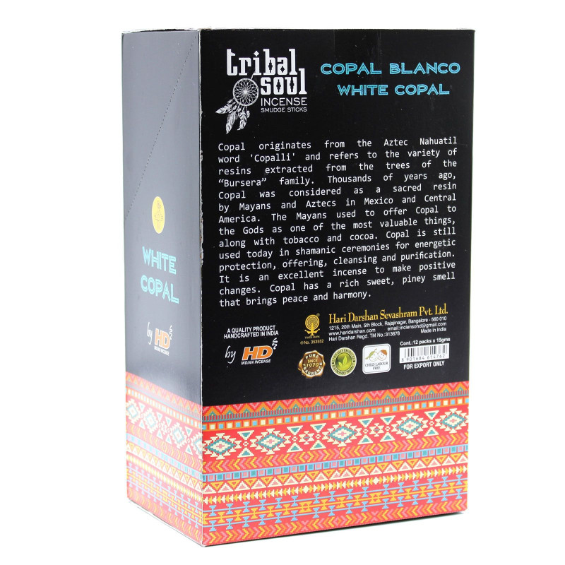 Encens Tribal Soul - Copal Blanc