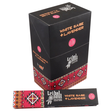 Encens Tribal Soul - Sauge Blanche + Lavande