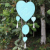 Mobile en aluminium - Coeurs