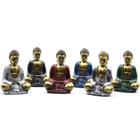 Mini Bouddha doré (couleurs assorties)