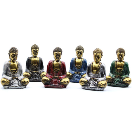 Mini Bouddha doré (couleurs assorties)