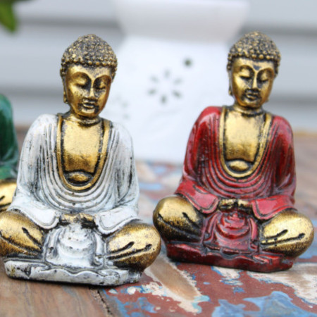 Mini Bouddha doré (couleurs assorties)