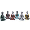 Mini Bouddha argenté (couleurs assorties)
